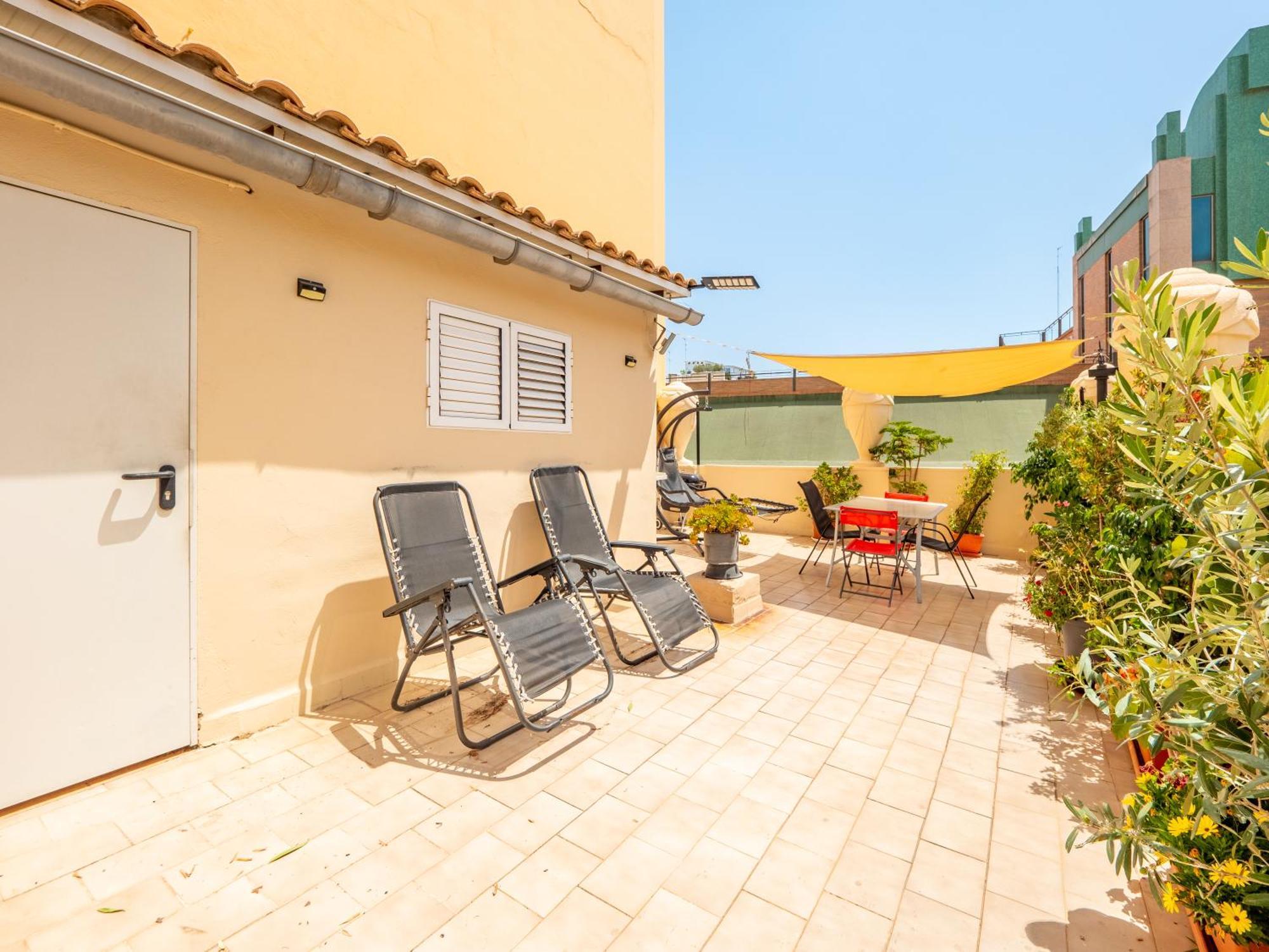 Ferienwohnung Atico De Lujo Plaza Ayuntamiento Valencia Exterior foto